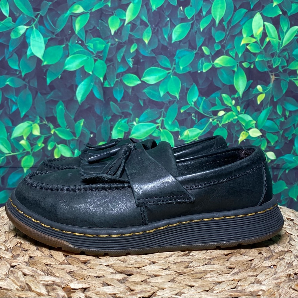 Dr martens Edison loafers black leather tassel - Picture 3 of 8